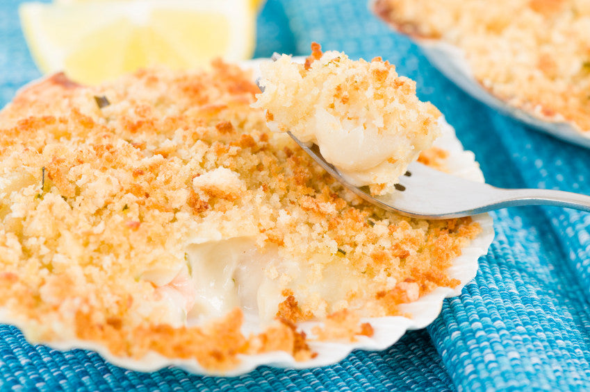 Stuffed Scallop Shells