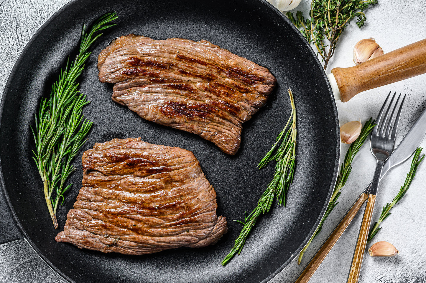 2 FREE 8oz USDA Prime Flat Iron Steaks