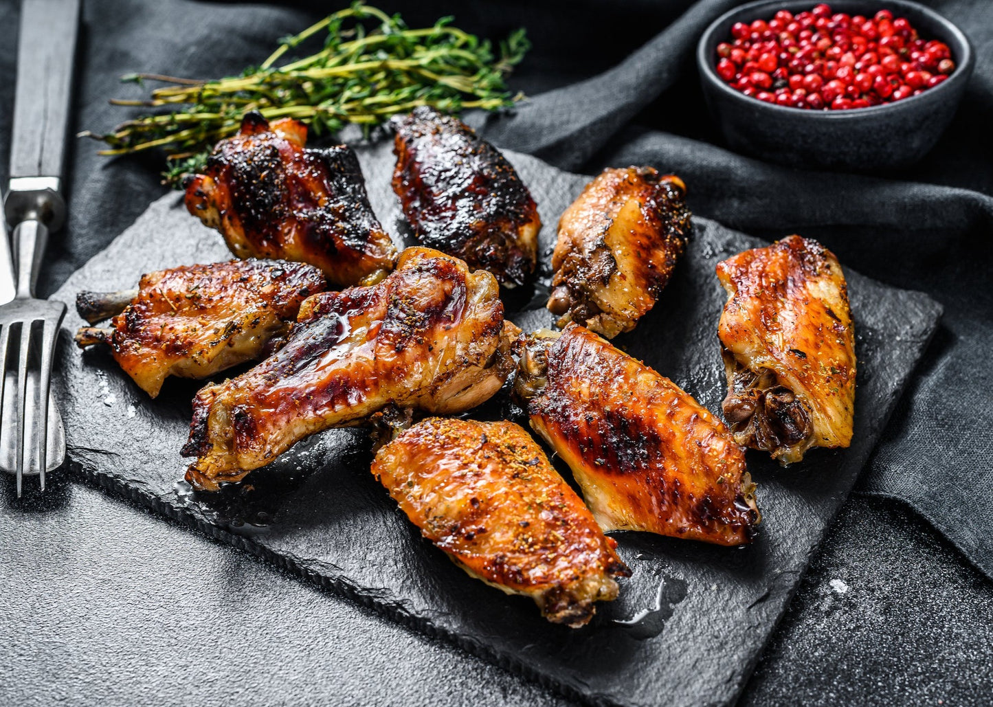 Spicy, BBQ, & Mild Chicken Wings
