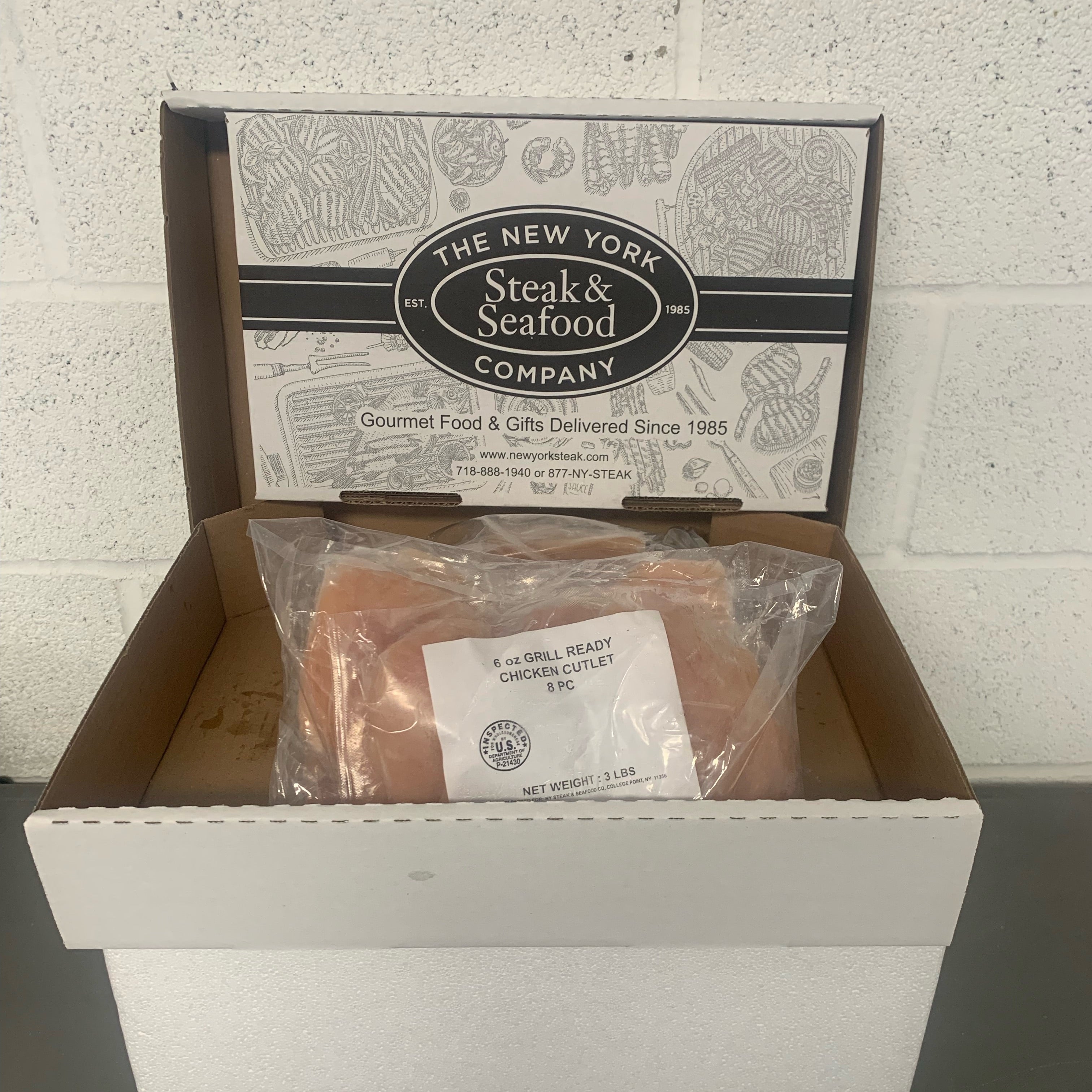 Chicken Cutlets (Plain) New York Steak & Seafood Co.