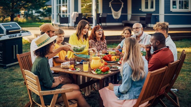 Hosting friends and family