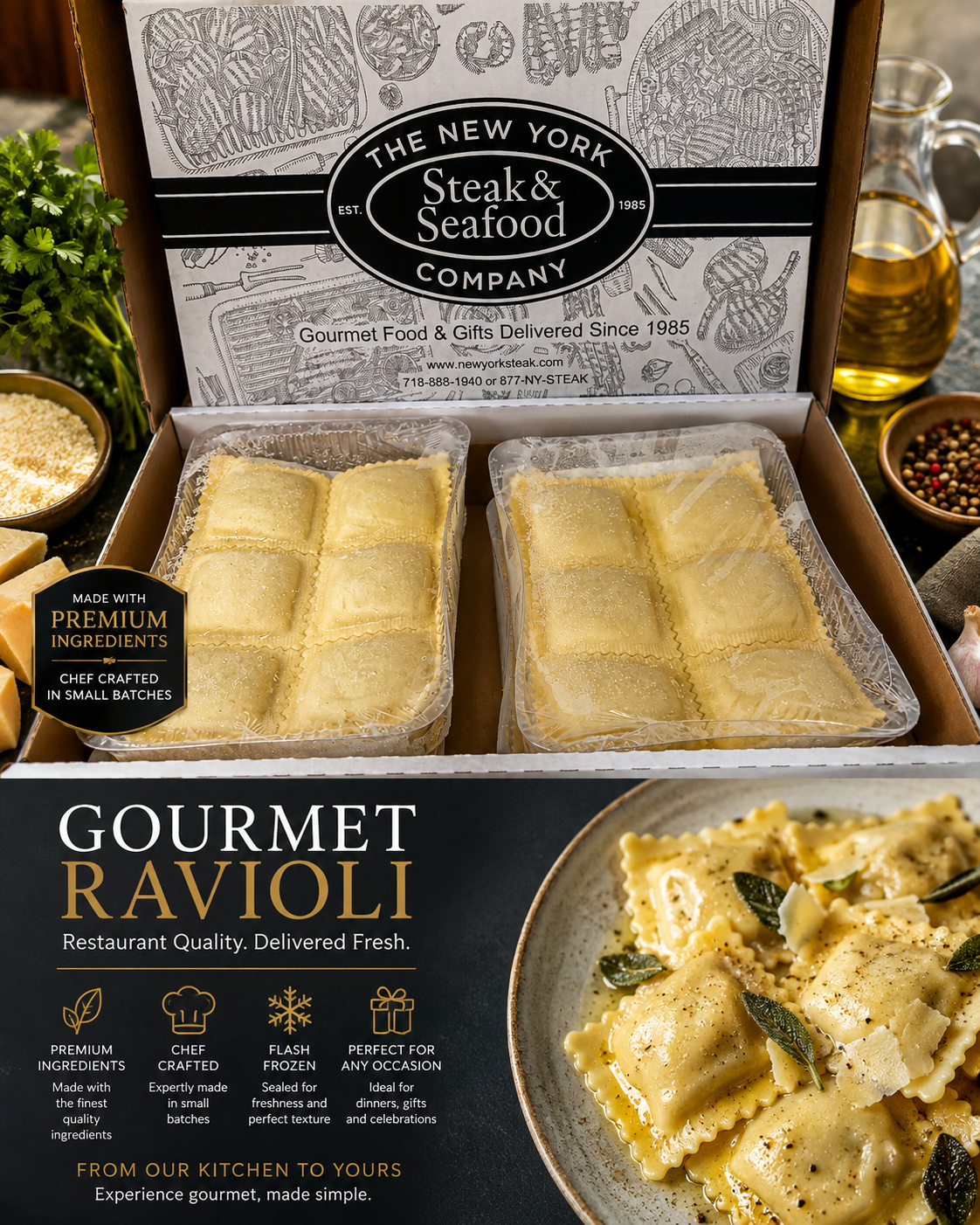 Short Rib Ravioli