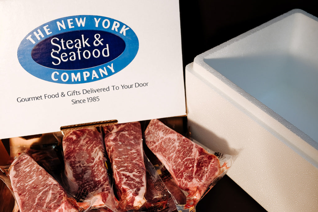 USDA Prime New York Strip Steak – New York Steak & Seafood Co.